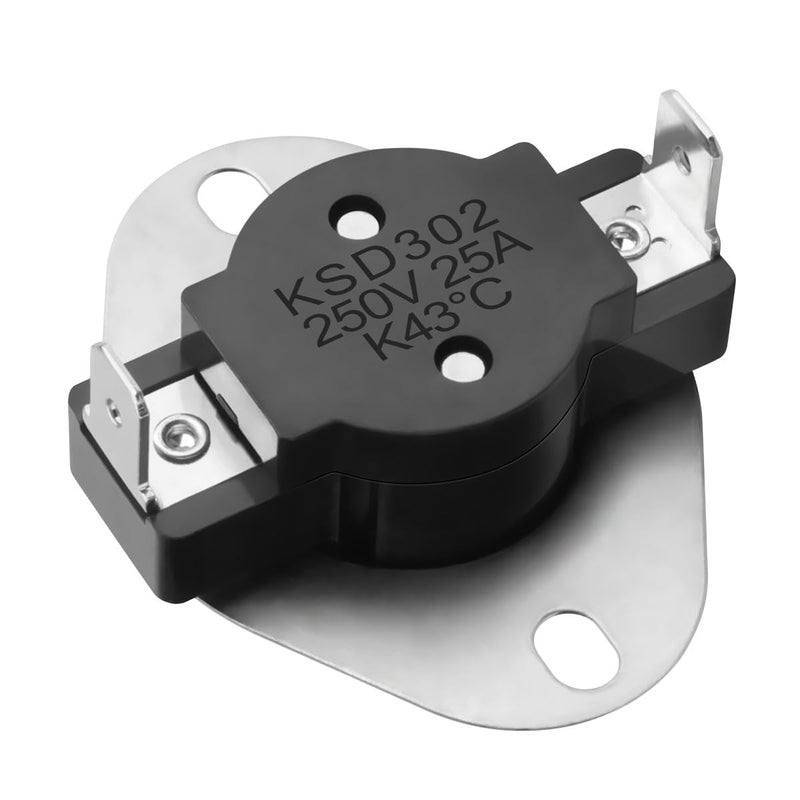 WKZO 80381 Low Limit Switch for US Stove American Harvest Multi-Fuel 6037 6039 6041 6041I,Breckwell SP6000 and Ashley APC1406 Pellet Stoves F110-20F Thermodisc Safety Snap Disc Switch Assembly - Image 2